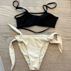 Kendal + Kylie swim top, Tularosa bottom